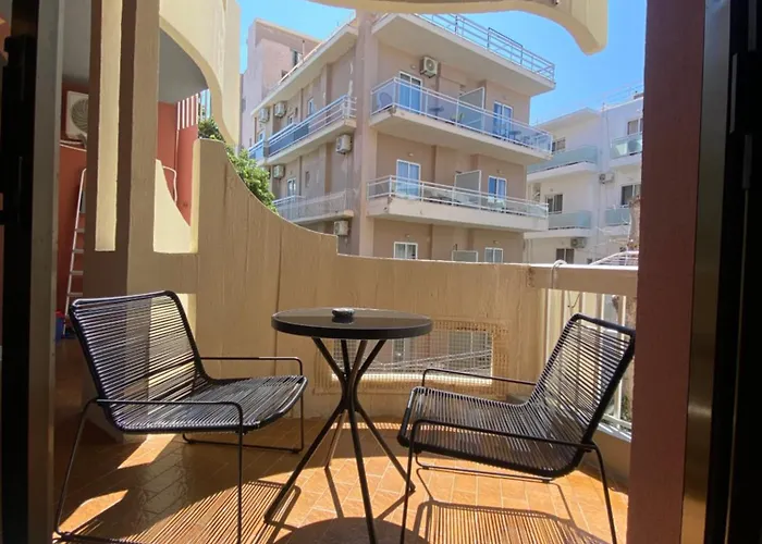 Blue Cozy Nest Apartment Rhodes City
